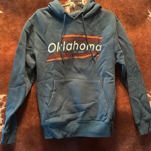 Blue Oklahoma Hoodie